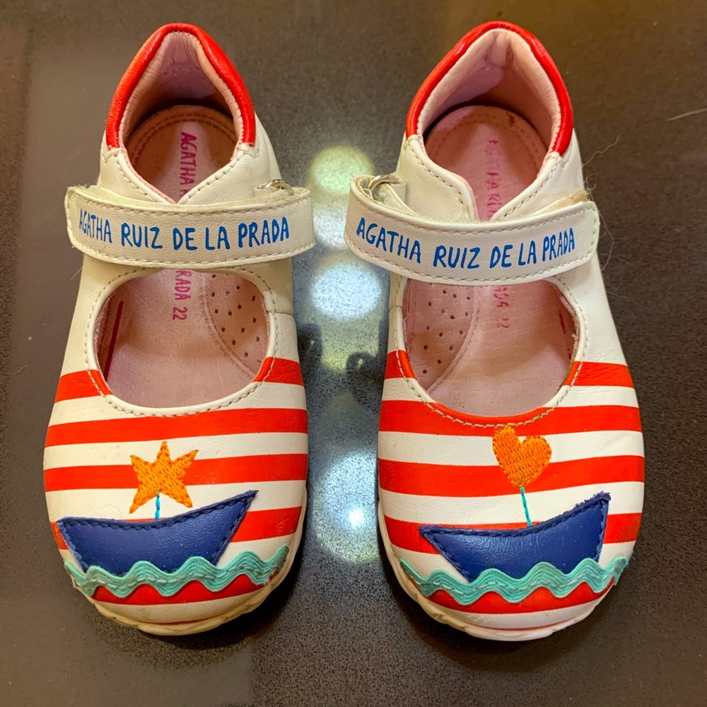 Authentic Prada Toddler Shoes Euro 22. US. 6/6.5 Mary Jane